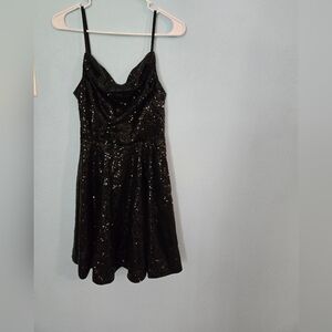 Medium Black Sequin Dress